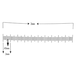 Ruler reticle