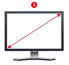 Monitor Diagonal Measurement Monitor Diagonal Measurement